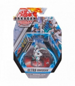 Figurina Ultra Bakugan Geogan Rising - Dragonoid, Alb