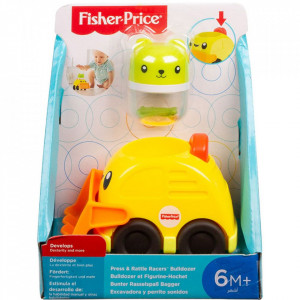 Masinuta Fisher-Price Buldozer Apasa si merge
