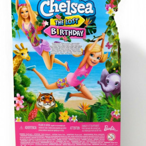 Papusa Barbie Chelsea Lost Birthday- Stacie si Animalut de companie