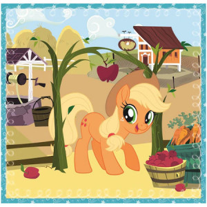 Puzzle Trefl 3 in 1, Little Pony, Ponei fericiti