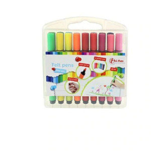 Set 18 Carioci Colorate Toi-Toys in Cutie de Plastic