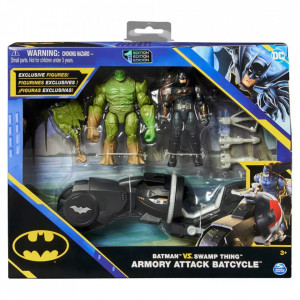 Set de Joaca Batman, Batcycle Swamp Thing Armory Attack