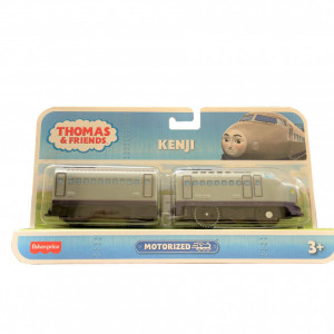 Trenulet Kenji Locomotiva Motorizata cu Vagon Thomas&Friends Track Master