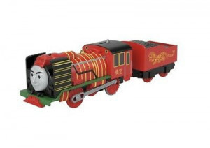 Trenulet Yong Bao Locomotiva Motorizata cu Vagon Thomas&Friends Track Master