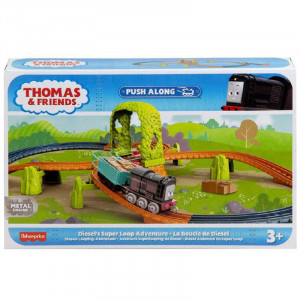 Circuit Thomas&Friends Push Along, Diesel Super Loop Adventure