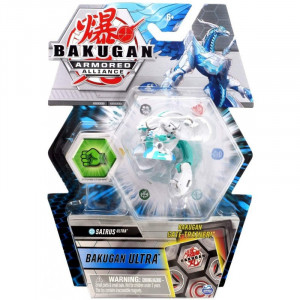 Figurina Bakugan Armored Alliance - Sairus Ultra,cu Card Baku-Gear