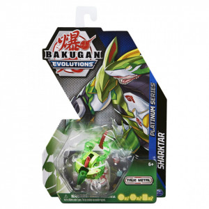 Figurina Metalica Bakugan Evolutions, Sharktar Verde