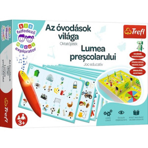 Joc educativ Trefl, Micul explorator - Cu creion magic, Lumea Prescolarului