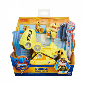 Jucarie Vehicul Paw Patrol The Movie - Rubble si Buldozer