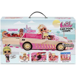 L.O.L. Surprise-Mașină Cabrio cu piscină