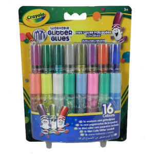 Mini-Lipici Crayola cu Sclipici
