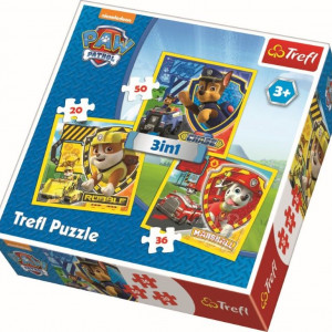 PUZZLE TREFL 3IN1 EROII CATELUSI