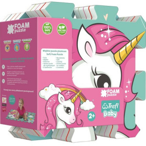 Puzzle Trefl din Spuma Unicorn,8 Piese