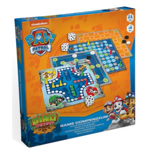 Set jocuri de societate, Game Compedium - Paw Patrol, 4 planse
