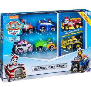 Set mașinute metalice Paw Patrol - 6 piese