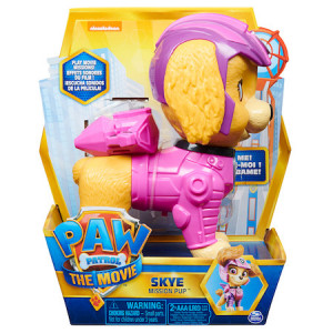 Figurina interactiva Paw Patrol The Movie , Skye cu sunete si miscari realistice