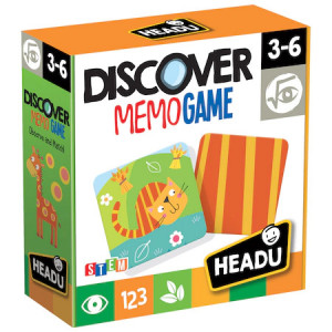 Joc educativ Headu S.T.E.M. - Descopera jocul memoriei