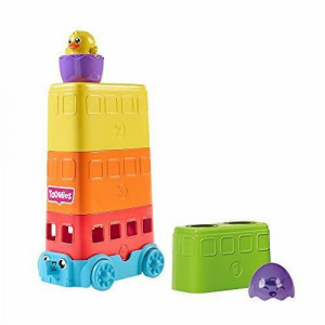Jucarie Tomy,Autobuzul piramida,multicolor