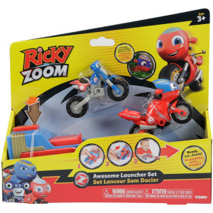 Lansator Tomy,Ricky Zoom cu 2 motociclete