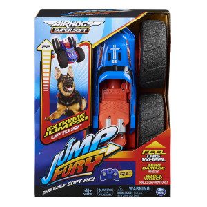 Masinuta cu Telecomanda Air Hogs - Jump Fury, Albastra