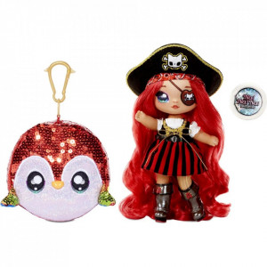 Na Na Na Surprise 2 in 1, Sparkle S1 - Papusa si accesoriu fashion, Becky Buckaneer
