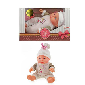 Papusa Bebelus Dormind Toi-Toys-Babydoll 23cm