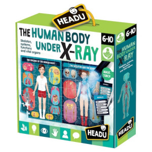 Puzzle Headu S.T.E.M. - Radiografia corpului, 84 piese