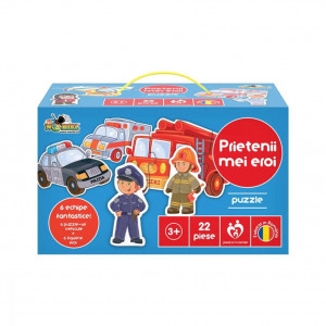 Puzzle Noriel-Prietenii mei Eroi,22 piese