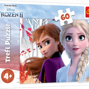 Puzzle Trefl 60piese- Frozen 2 Anna si Elsa