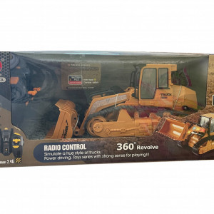 Utilaj de constructie Buldozer cu Radiocomanda Lumini si Sunete