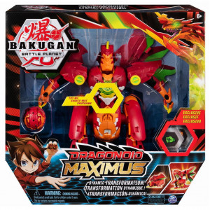 BAKUGAN DRAGANOID MAXIMUS CU LUMINI SI SUNETE