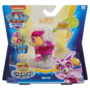 Figurina luminoasa Paw Patrol - Charged Up, Skye