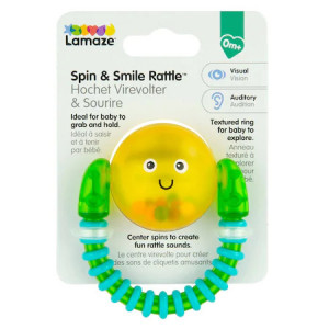 Jucarie zornaitoare Lamaze - Spin & Smile