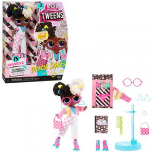 Papusa LOL Surprise Tweens Doll Gracie Skates, 15 surprize