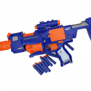 Pusca Super Gun Electrica cu Gloante de Spuma Incluse