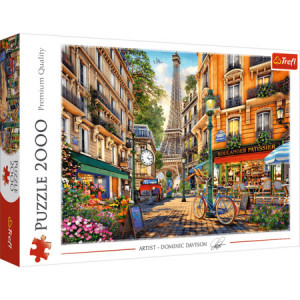 Puzzle 2000 piese Dupa-amiaza la Paris