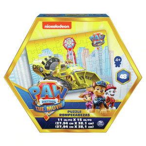 Puzzle Paw Patrol Movie, Salvarea orasului, Rubble,48 piese