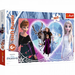 Puzzle Trefl 160piese - Frozen2 Momente Vesele
