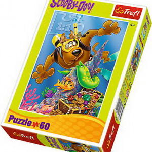 Puzzle Trefl, Scufundari cu Scooby Doo, 60 piese