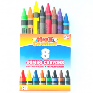 Set 8 creioane Cerate,Jumbo Crayons