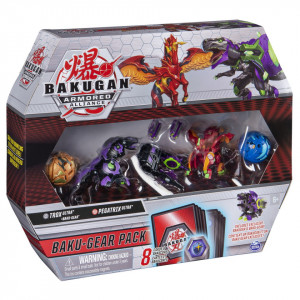 Set Bakugan Armored Alliance Baku-Gear - Pegatrix si Trox