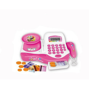 Casa De Marcat Electronica, pentru copii cu Scaner ,Calculator, Bani,Cantar,Lumini si Sunete