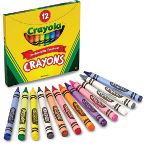 Creioane Cerate Crayola,12 culori