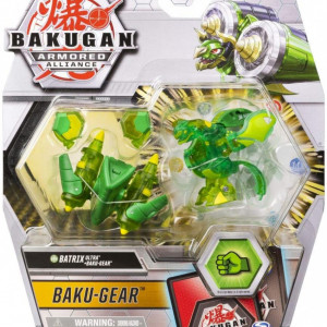 Figurina Bakugan S2 Bila Ultra Batrix Cu Echipament Baku-Gear