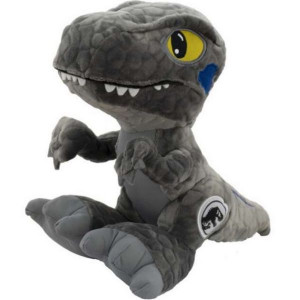 Figurina de plus Jurassic World, Velociraptor, 30cm