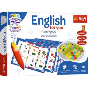 Joc Educativ Trefl, Engleza Pentru Tine Cu Creion Magic