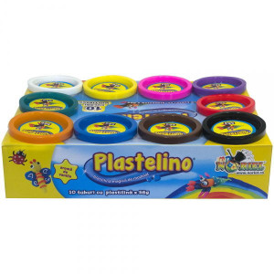 Pasta de Modelat 10 Culori 560 gr