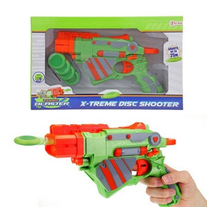 Pistol Toi-Toys cu gloante discuri de spuma