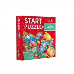 Puzzle 4 in 1, Jucarii, Noriel, 24 piese
