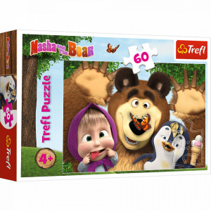 Puzzle Trefl 60piese - O Zi Fericita cu Masha